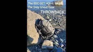 The EDC / Get Home Bag Combo Grey Ghost Gear Throwback & Hideout backpacks