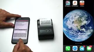 Impresi&oacute;n gratuita desde Iphone IOS con la  impresora t&eacute;rmica MPT-II, XPRINTER (Buena calidad)
