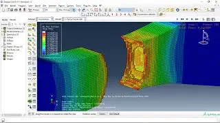 Simulation dynamic tensile test of an aluminum piece-ductile,shear, and MSFLD damage-in Abaqus