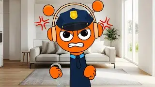 😱 Oh No! I Got Caught by Oren Police in the Most Embarrassing Moment! 🚨 ( Sprunki in Real Life )