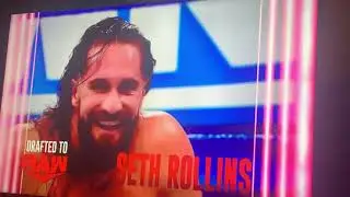 Round 2 - Seth Rollins Drafted to WWE RAW!!!