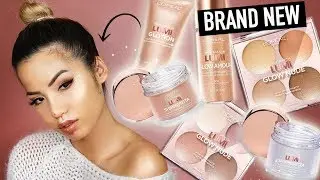 NEW | L'OREAL LUMI HIGHLIGHTER PALETTE | STROBING POWDER & DROPS | FALL 2017 REVIEW