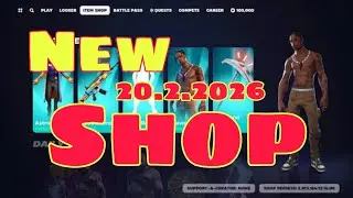 Fortnite Item Shop February , 20, 2026 | New Skins, Cosmetics & Update