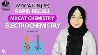 🔋 Electrochemistry | MDCAT Chemistry Quick & Final Revision 🧪