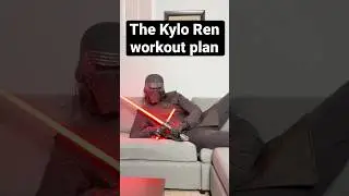 Kylo Ren&rsquo;s workout plan #starwars #kyloren #lightsaber #sith