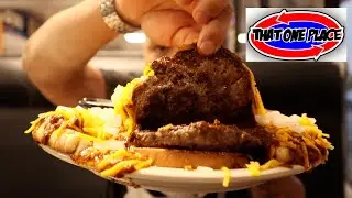 CHEESIEST CHILI CHEESE BURGER MUKBANG | Rick Rock Foodie