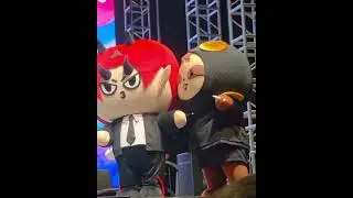 #domiia taking care of #samruay 🥰 & there's #lykyou who's poking Ruay with a sword to move faster 🤣