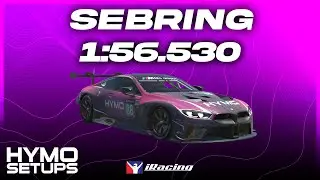 iRacing Hotlap | BMW M8 GTE @ Sebring | GTE | 2024 S3 Week 11