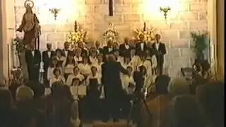 CONCERT CORAL   ESTRENA de l'OBRA  TE DEUM  de JOSEF LAMMERZ 28 11 1993