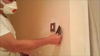 Electrical sockets that won't come off the wall stuck with paint