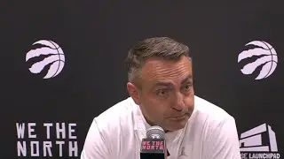 Darko Rajakovic Postgame Interview - Indiana Pacers vs Toronto Raptors | 2025-26 NBA Season