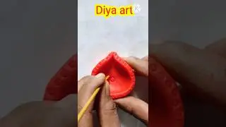 polymer clay diya | clay diya 🪔 | Happy Diwali 2023 | #shorts #viral #diya #clay #youtube