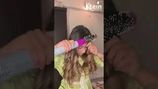 Ktein 5 in 1 Hair Styler Dryer Comb  Dry, Curl, Straighten & Style with One Tool! 🌟#ktein #hairstyle