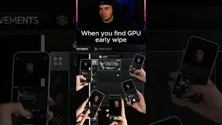 GPU early wipe in Escape From Tarkov