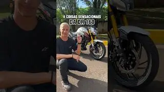 4 Coisas sobre a DR 160 2023 e uma EXTRA! #motos #Motorede