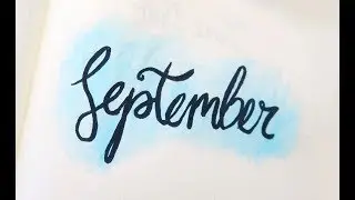 PLAN WITH ME | September  2018 Bullet Journal Setup