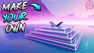 How To Make Your Own Floating Neon 1v1 Map...