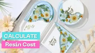 How to calculate resin cost.