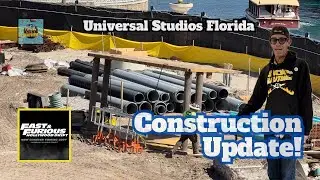 Hollywood Drift Construction Update - Universal Orlando Resort, Feb 10, 2026