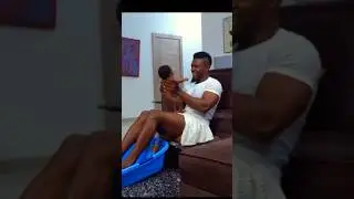 Happy Fathers Day👨🏽&zwj;🍼to actor Maurice Sam  #fatheranddaughter