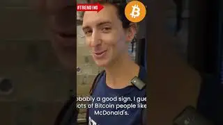 Bitcoin at McDonald's: Swiss Outlet Accepts Crypto/ #McDonald / BTC #shortvideo #Bitcoin