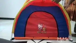 Cara pasang tenda anak