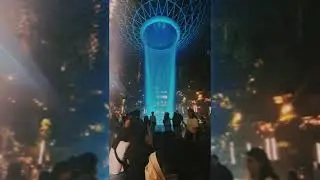 The Biggest Indoor Fountain In The World at Jewel Singapore