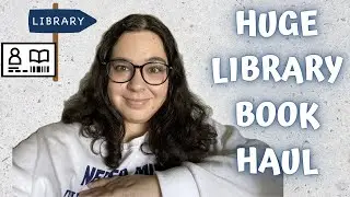 huge library book haul