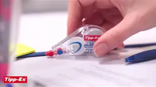 Using correction tape Tipp-Ex Mini Pocket Mouse - 2014 video