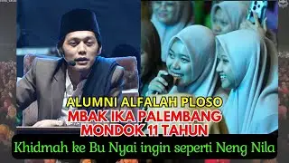 Alumni Al Falah Ploso. Mbak Ika dari Palembang mondok 11 tahun #gusiqdam #jamaahgusiqdam  #ngaji
