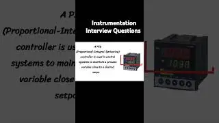 ☝️Instrumentation Interview #industrialautomation #plc #instrumentation #pidcontroller #scada
