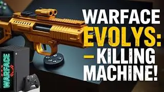 WARFACE - REVIEW OF THE GOLDEN FN EVOLYS ON XBOX SERIES X 💀 THE BEST MACHINE GUN!