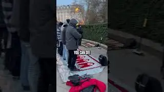 Indian Christian Woman Disturbs Muslims While They Pray
