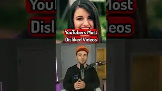 YouTubers' Most Disliked Videos