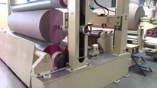 Large Paper Rewinding Machine with Hydraulic Uninding stands