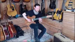 Thomas Touzane, French luthier on his visit to Crowleys Music Centre