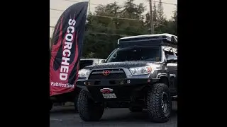 Scorched Fabrication 5th Generation 4runner high profile fender liner