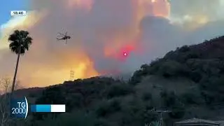 Los Angeles, fuochi d’artificio all’origine degli incendi. Prima grana per Trump
