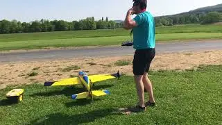 EF Slick first start and flight