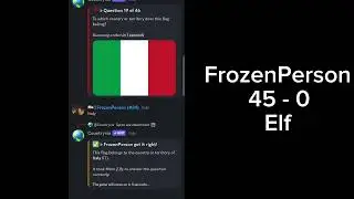 FrozenPerson vs Elf: Week 1 - European Countries (Flags)