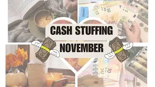 Cash Stuffing 💶November 💶 #umschlagmethode #cashstuffing