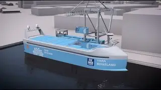 First Electric, Autonomous Cargo Ship Will Protect Lives On The Road And At Sea