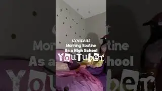 Mornings As A Teen Content Creator #grwm #morningroutine #teenyoutuber #youtuber