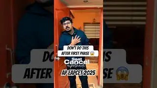 Don&rsquo;t do this after 1st phase in AP EAPCET Counselling 2025 😱| Engineering | Seat Allotment