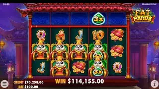 FAT PANDA!! BRAND NEW SLOT!! MAX BET BONUS!! RECORD BIG WIN!! PRAGMATIC PLAY ✌️ @SLOTKINGDOM