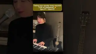 Spooky Piano Vibes 🎃 Send your song requests and join me LIVE on Halloween!