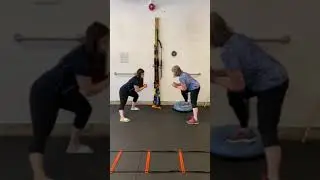 Patient working with Athletic Therapist