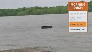 Missing Texas woman found alive in Jeep submerged underwater