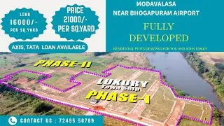 LUXURY TOWNSHIP | BHOGAPURAM | VISAKHAPATNAM | PLOTS FOR SALE | CONTACT NO : 72495 56789