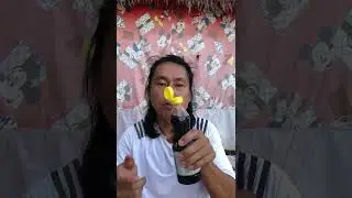Eating a raw egg with soy sauce #eating #egg